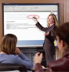 Training with SMART Board Interactive Whiteboard